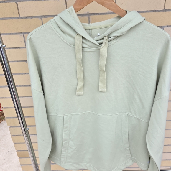Apana Light Green Kids Hoodie - Picture 1 of 2